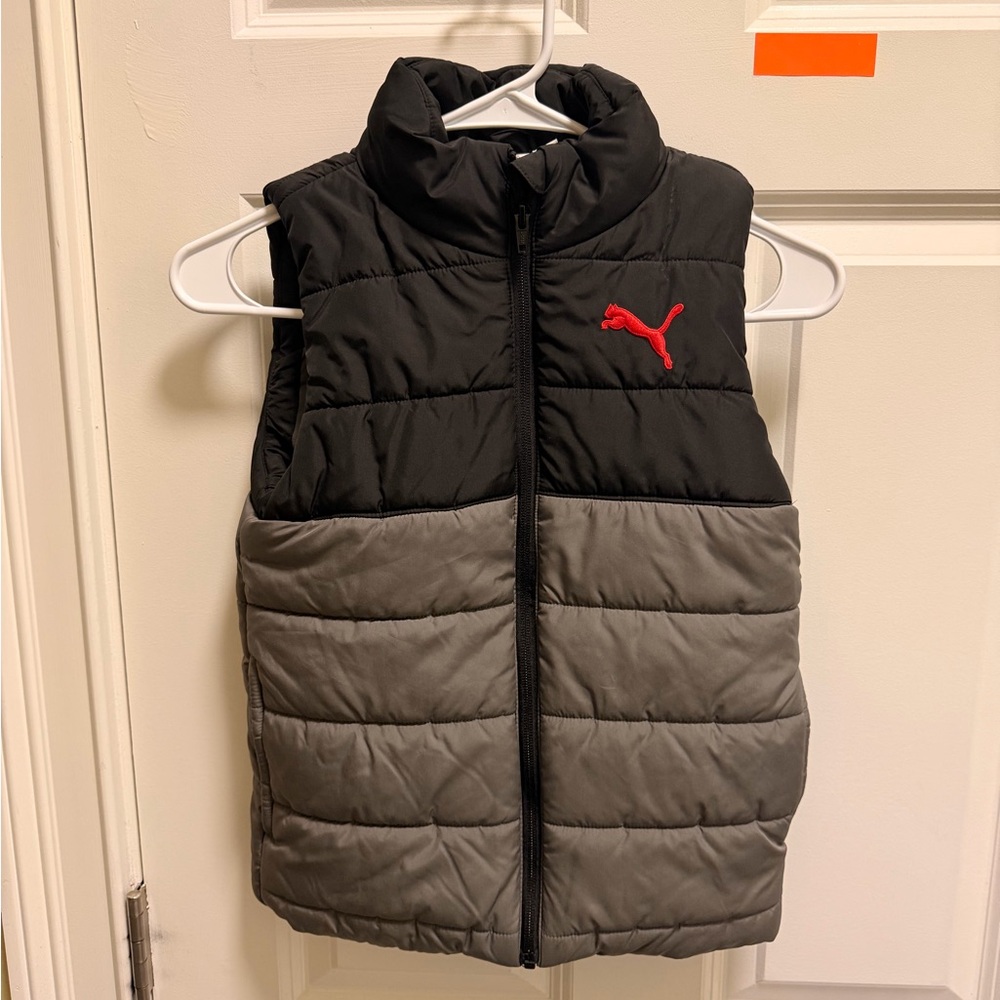 Youth Boys Puma Puffer Vest